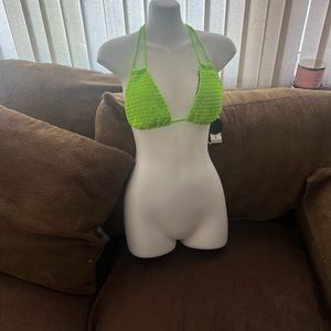Salero swim bikini top medium new